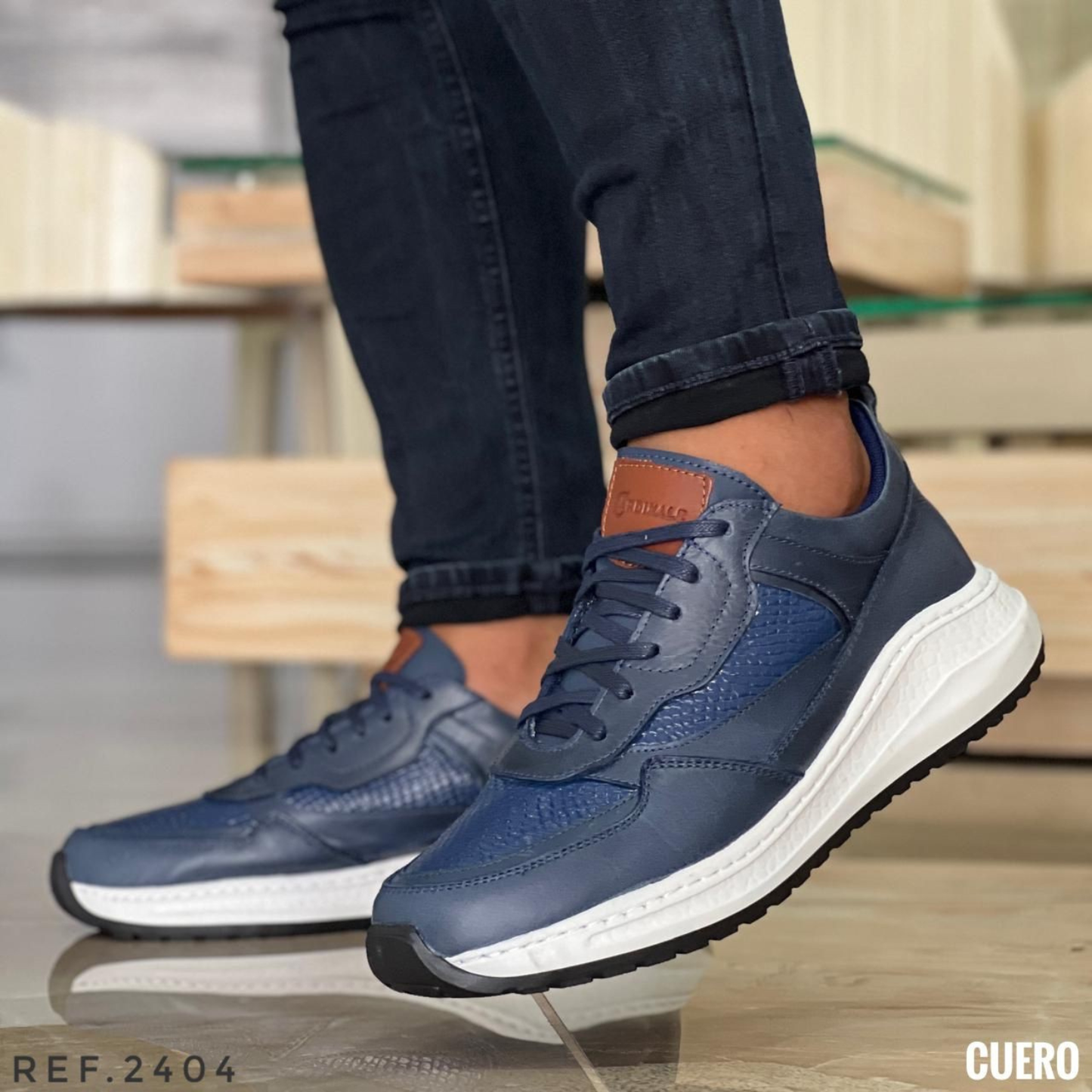 CASUAL CABALLERO 100% CUERO