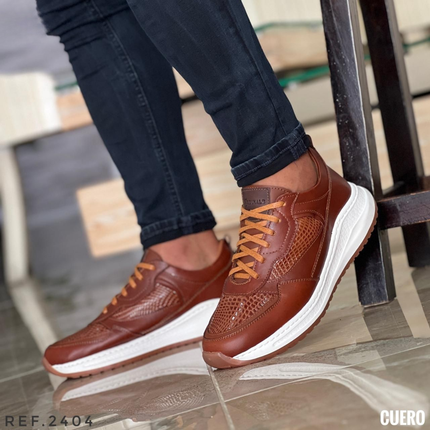CASUAL CABALLERO 100% CUERO
