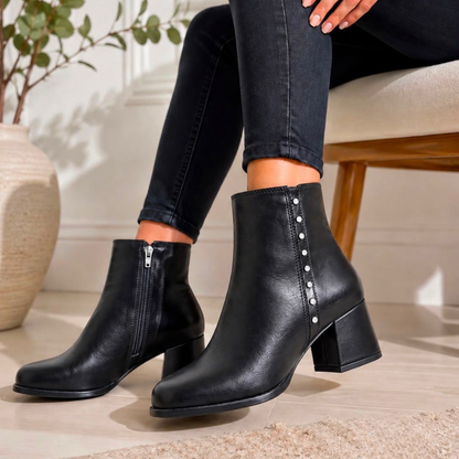 BOTIN TACON ANCHO DAMA