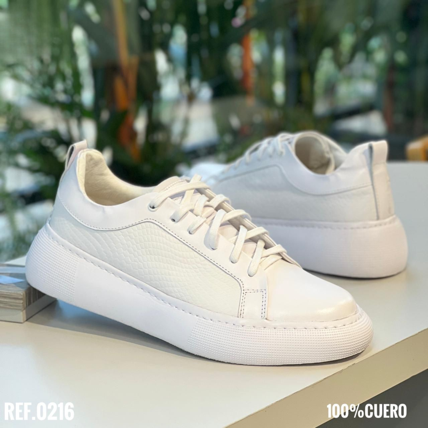DEPORTIVO SUELA EVA 100% CUERO
