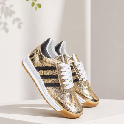 SNEAKERS METALIZADO DAMA