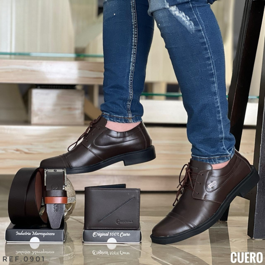 TRIO CLASICO ELEGANTE CABALLERO