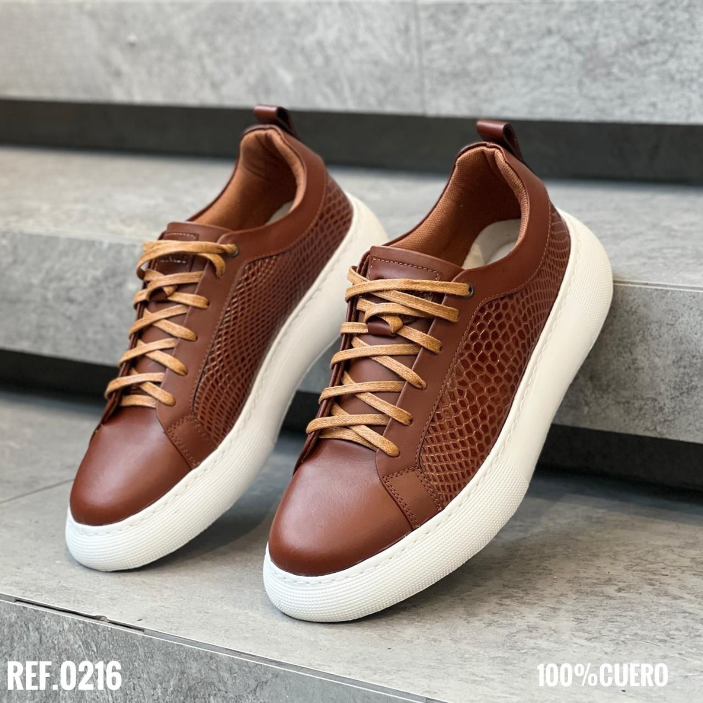 DEPORTIVO SUELA EVA 100% CUERO