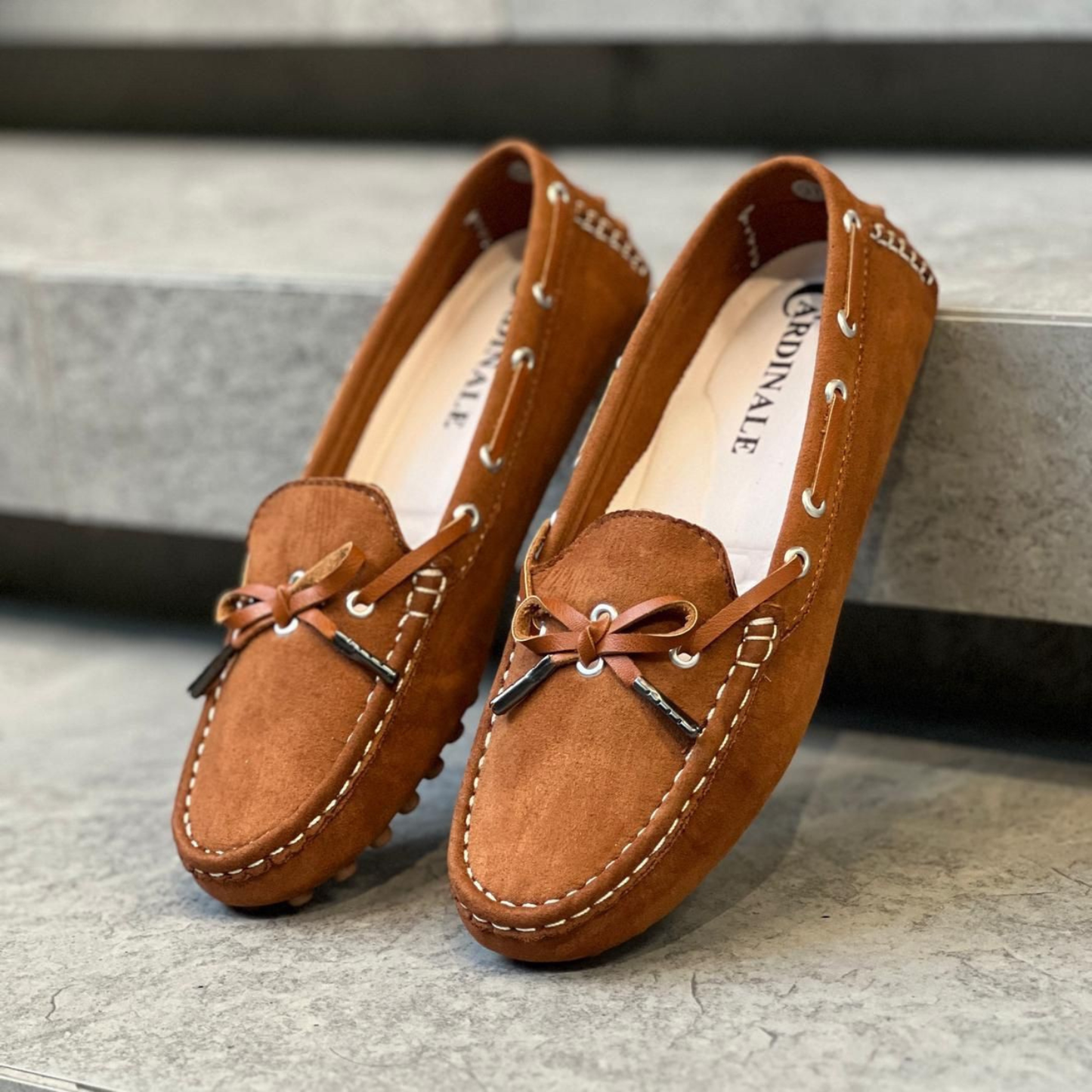 MOCASIN DAMA EN GAMUZA