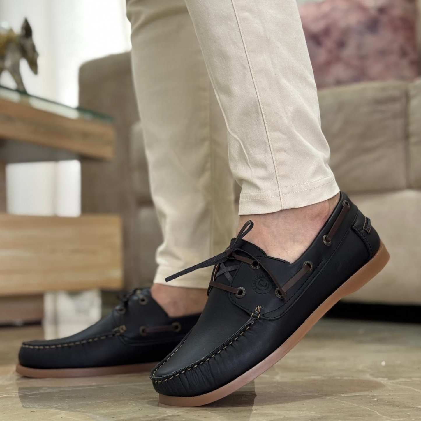 MOCASIN SPERRY CABALLERO 100% CUERO