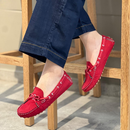 MOCASIN DAMA EN GAMUZA