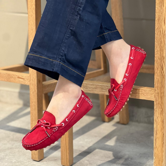 MOCASIN DAMA EN GAMUZA